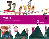 Books Frontpage Music. 2 Primaria. Savia (Madrid)