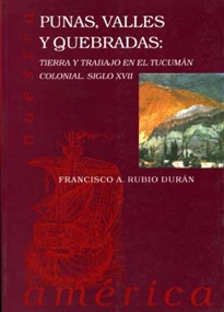 Books Frontpage Punas, valles y quebradas: Tierra y trabajo  en el Tucumán Colonial siglo XVII.