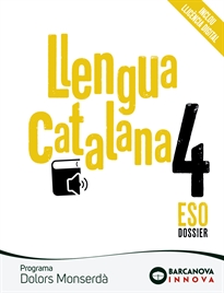 Books Frontpage Dolors Monserdà 4 ESO. Dossier. Llengua catalana