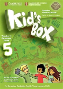 Books Frontpage Kid's Box Level 5 Teacher's Resource Book with Audio CDs (2) Updated English for Spanish Speakers 2nd Edition