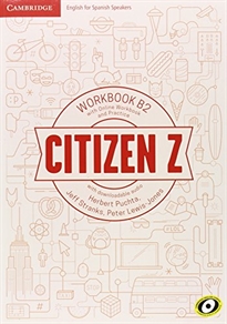 Books Frontpage Citizen Z B2 Workbook with Downloadable Audio