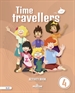 Front pageTime Travellers 4 Blue Activity Book English 4 Primaria