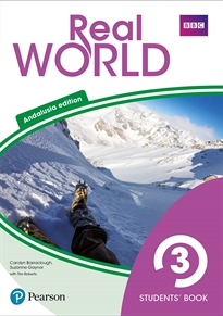 Books Frontpage Real World 3 Students' Book with Online Area (Andalusia)