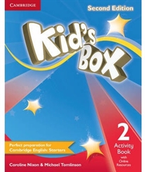 Books Frontpage Kid's Box Level 2 Activity Book with Online Resources 2nd Edition