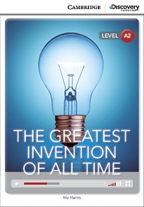 Books Frontpage The Greatest Invention of All Time Low Intermediate Book with Online Access