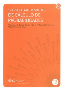 Books Frontpage 193 problemas resueltos de cálculo de probabilidades