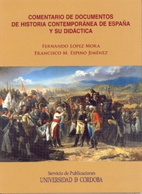 Books Frontpage Comentario de documentos de Historia Contemporánea de España y su Didáctica