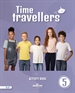 Front pageTime Travellers 5 Blue Activity Book English 5 Primaria