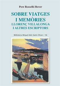 Books Frontpage Sobre viatges i memòries. Llorenç Villalonga i altres escriptors