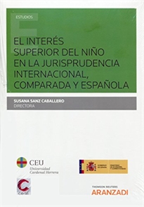 Books Frontpage El interés superior del niño en la jurisprudencia internacional, comparada y española