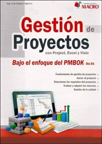 Books Frontpage Gestión de Proyectos con Project, Excel  y Visio 5 Edicion