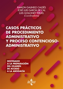 Books Frontpage Casos prácticos de procedimiento administrativo y proceso contencioso-administrativo