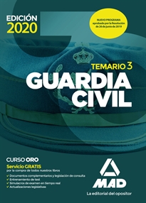 Books Frontpage Guardia Civil. Temario Volumen 3