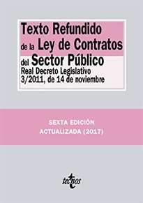 Books Frontpage Texto Refundido de la Ley de Contratos del Sector Público