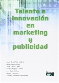 Books Frontpage Talento e innovación en marketing y publicidad