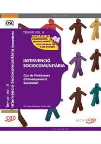 Books Frontpage Cos de Professors d'Ensenyament Secundari. Intervenció Sociocomunitària. Temari Vol. II.