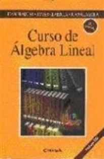 Books Frontpage Curso de álgebra lineal