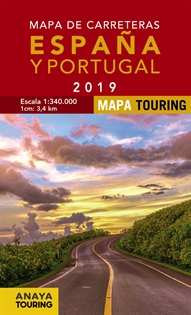 Books Frontpage Mapa de Carreteras de España y Portugal 1:340.000, 2019