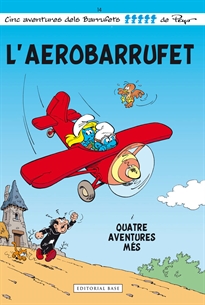 Books Frontpage Els Barrufets 14. L'aerobarrufet