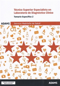 Books Frontpage Temario específico 2 Técnico Superior Especialista en Laboratorio de Diagnóstico Clínico Servicio Madrileño de Salud
