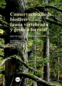 Books Frontpage Conservación de la biodiversidad, fauna vertebrada y gestión forestal