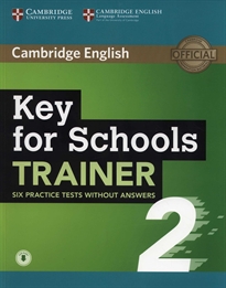 Books Frontpage Key for Schools Trainer 2 Six Practice Tests without Answers with Audio