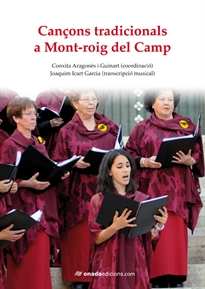 Books Frontpage Cançons tradicionals a Mont-roig del Camp
