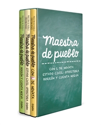 Books Frontpage Maestra de pueblo (pack con: Con L de novata | Estado civil: opositora | Borrón y cuenta nueva)