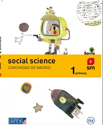 Books Frontpage Social Science. 1 Primary. Más Savia. Madrid