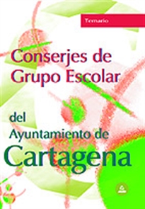 Books Frontpage Conserjes grupo escolar ayuntamiento de cartagena. Temario