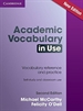 Front pageAcademic Vocabulary in Use Edition with Answers