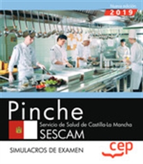 Books Frontpage Pinche. Servicio de Salud de Castilla-La Mancha. SESCAM. Simulacros de examen