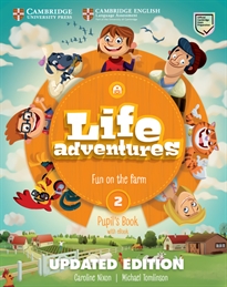 Books Frontpage Life Adventures Updated Level 2  Pupil's Book with eBook