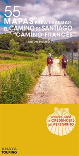 Books Frontpage 55 Mapas para realizar el Camino de Santiago. Camino Francés (desplegables)