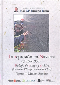 Books Frontpage La represión en Navarra (1936-1939) Tomo II. Mélida-Ziordia