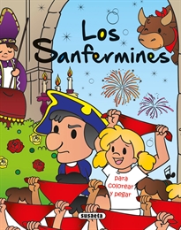 Books Frontpage Los Sanfermines para colorear y pegar