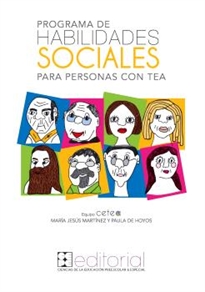 Books Frontpage Programa de Habilidades Sociales para personas con TEA. Material terapeuta 1. Manual + base de juego.