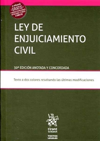 Books Frontpage Ley de Enjuiciamiento Civil 30ª Edición 2017