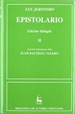 Front pageEpistolario de San Jerónimo. II: Cartas 86-154