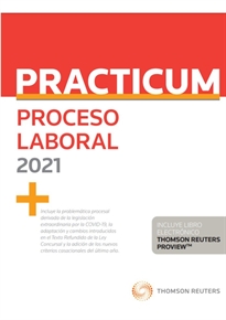 Books Frontpage Practicum Proceso Laboral 2021  (Papel + e-book)