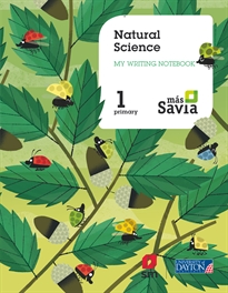 Books Frontpage Natural science. 1 Primary. Más Savia. Workbook