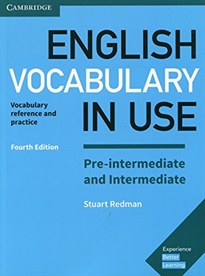Books Frontpage English Vocabulary in Use Pre-intermediate and Intermediate Book with Answers