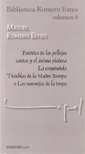 Books Frontpage Biblioteca Romero Esteo, vol. VIII
