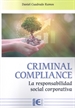 Portada del libro Criminal Compliance. La responsabilidad social corporativa