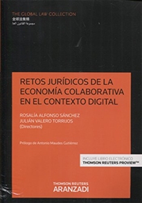 Books Frontpage Retos jurídicos de la economía colaborativa en el contexto digital (Papel + e-book)