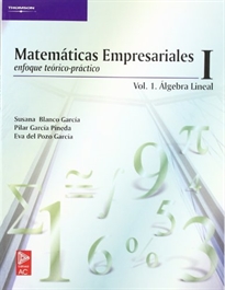 Books Frontpage Matemáticas empresariales i. Vol.I