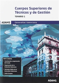 Books Frontpage Temario 1 Cuerpos Superiores de Técnicos y de Gestión de la Generalitat Valenciana
