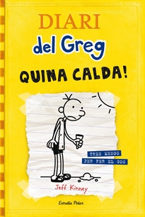 Books Frontpage Diari del Greg 4. Quina calda!