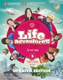 Books Frontpage Life Adventures Updated Level 5 Pupil's Book with eBook