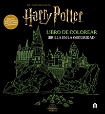 Books Frontpage Harry Potter. Libro de colorear. ¡Brilla en la oscuridad!